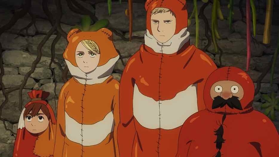 Una scena di Dungeon Food