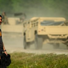 Civil War: Wagner Moura durante una scena del film