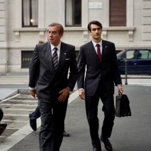 Ennio Doris – C’è anche domani: Massimo Ghini in una scena del film