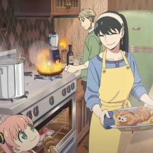Spy X Family: Loid, Yor e Anya in cucina