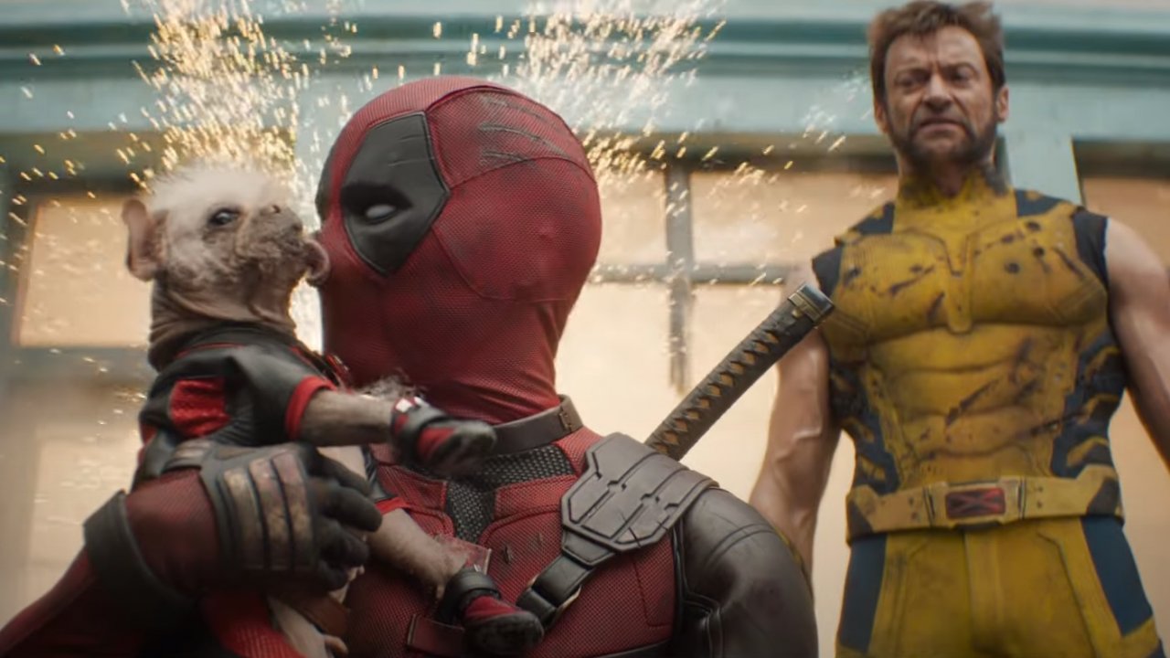 Deadpool & Wolverine in una scena concitata