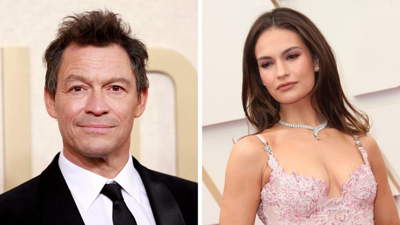 Dominic West: 'Le voci della relazione con Lily James erano stressanti, oggi io e mia moglie ci ridiamo su'