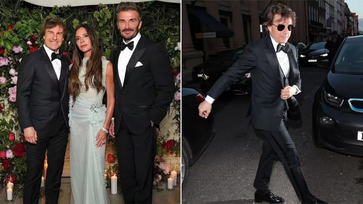 Tom Cruise ha fatto la breakdance al party per il 50° compleanno di Victoria Beckham