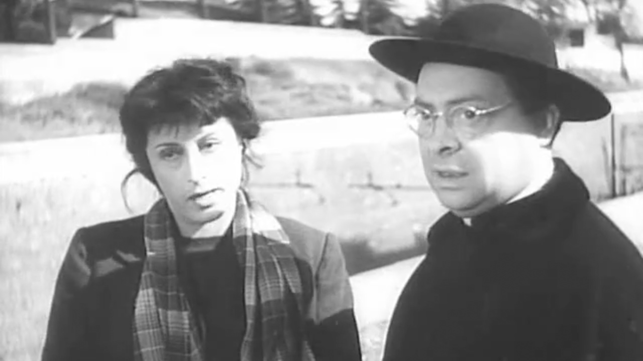 Anna Magnani e Aldo Fabrizi in una scena