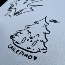 Il 'cricepino' disegnato da Labadessa nel nostro della nostra live al Comicon 2024