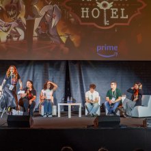 ComiCon 2024: una foto degli ospiti della serie Hazbin Hotel