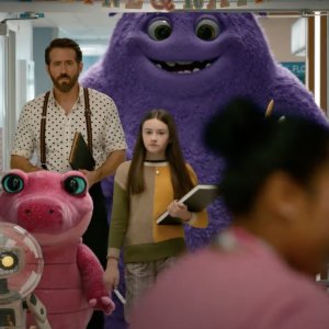 IF - Gli amici immaginari: Ryan Reynolds e Cailey Fleming in una foto