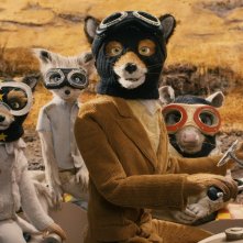 Una divertente immagine del film d'animazione The Fantastic Mr. Fox (2009)