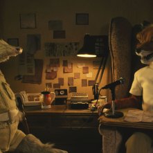 Un'immagine tratta dal film d'animazione Fantastic Mr. Fox (2009)