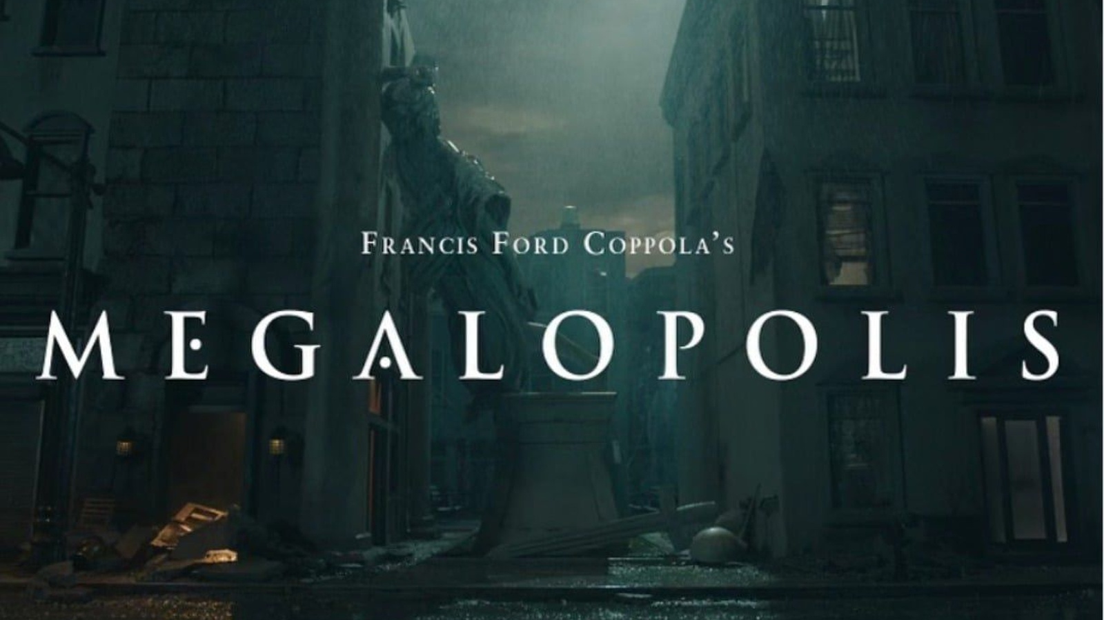 Megalopolis: il look di Adam Driver nella prima foto ufficiale del film di Francis Ford Coppola