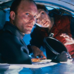 The Abyss: una scena con Ed Harris e Mary Elizabeth Mastrantonio