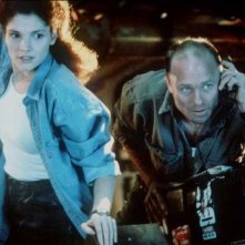 The Abyss: una scena con Ed Harris e Mary Elizabeth Mastrantonio