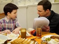 Young Sheldon 7, Iain Armitage e Jim Parsons: ecco i due Sheldon Cooper insieme sul set