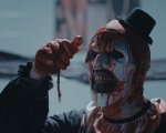 Terrifier 3: Art il clown è terrificante nella prima foto ufficiale del film