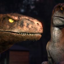 Jurassic World: Teoria del caos - I raptor in un momento della serie