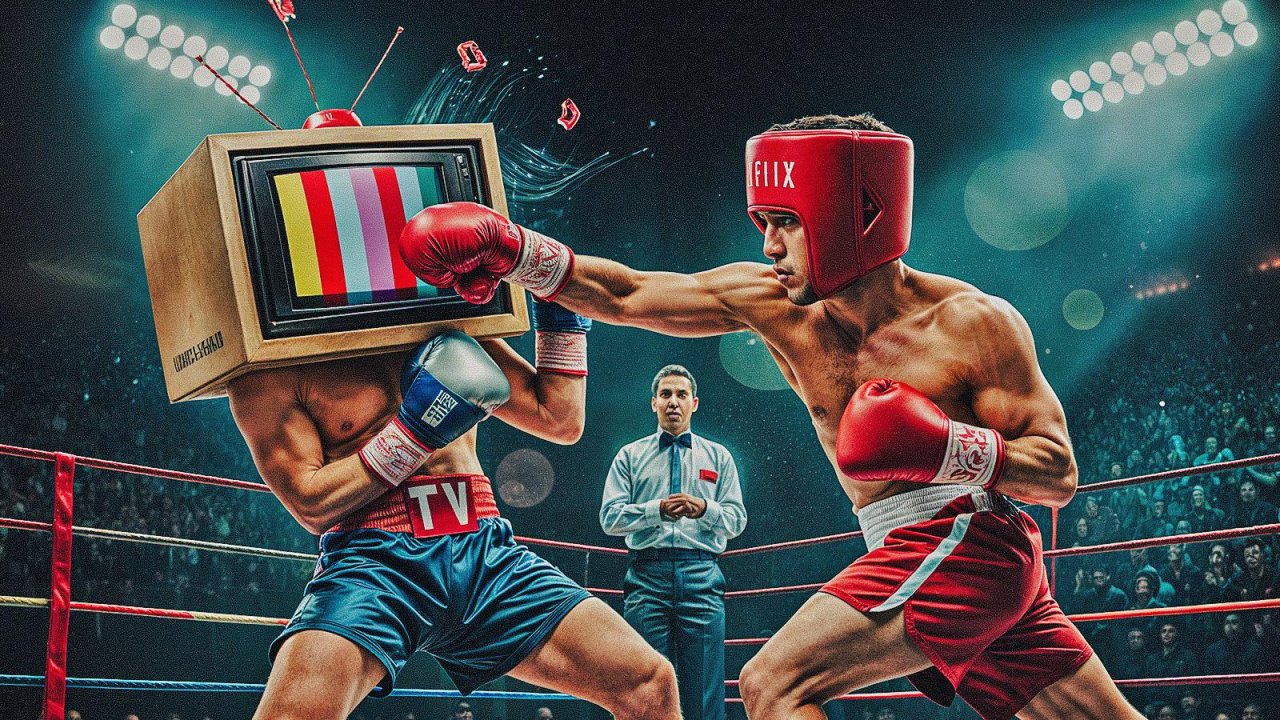 Le piattaforme streaming non sono (più) le rivali del cinema, ma della vecchia tv generalista