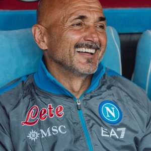 Sarò con te: Luciano Spalletti in una scena del film