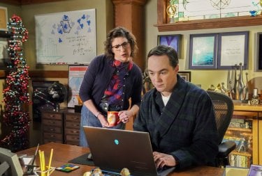 Mayim And Jim Parsons Young Sheldon