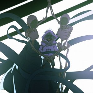 Il segreto di Liberato: Pulcinella in un frame animato del film