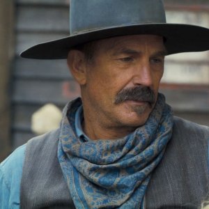 Horizon:  An American Saga, un primo piano di Kevin Costner
