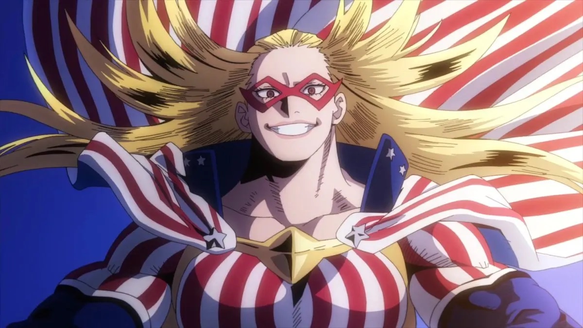 Una scena di My Hero Academia