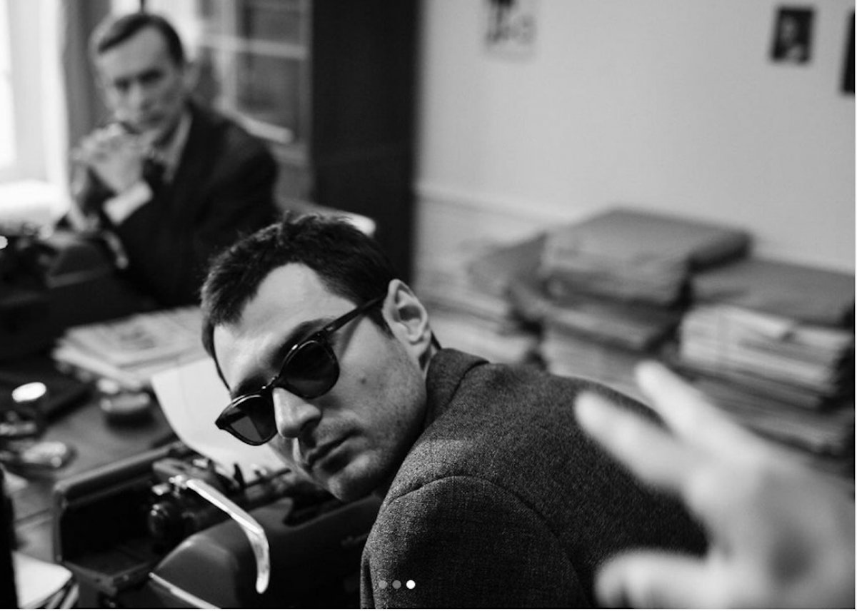 Nouvelle Vague: Guillaume Marbeck è Jean Luc Godard nelle foto del film di Richard Linklater