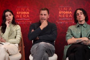 Una Storia Nera: intervista a Leonardo D'Agostini, Lea Gavino, Andrea Carpenzano
