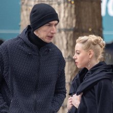 Megalopolis: Adam Driver e Aubrey Plaza in una foto dal set