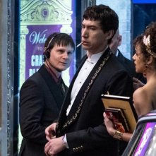 Megalopolis: Adam Driver con Nathalie Emmanuel in una foto dal set del film