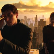 Megalopolis: Nathalie Emmanuel, Adam Driver in una scena