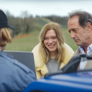 The Second Act: Vincent Lindon, Léa Seydoux in una scena del film