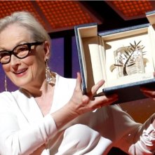 Meryl Streep ritira la Palma d'oro alla carriera a Cannes 2024