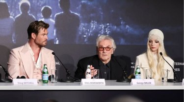 Anya Taylor Joy Chris Hemsworth George Miller Cannes 2024 Furiosa A Mad Max Saga Conferenza
