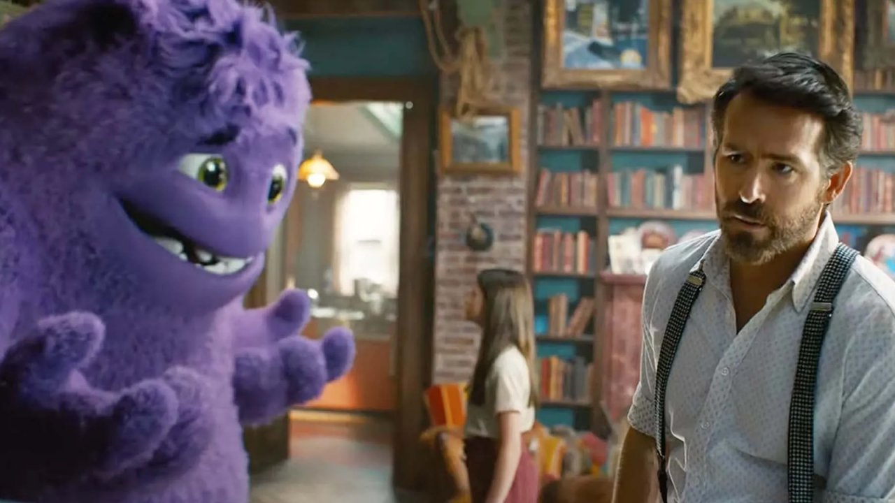 IF - Gli amici immaginari: John Krasinski e Ryan Reynolds confrontano Steve Carell con il suo Blue