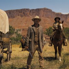 Horizon:  An American Saga - Chapter 1, Luke Wilson in una scena del film nel deserto