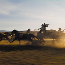 Horizon:  An American Saga - Chapter 1, la sfrenata corsa di un carro nel deserto