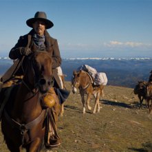 Horizon:  An American Saga - Chapter 1, Kevin Costner a cavallo in una scena del western