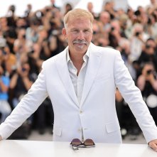 Horizon:  An American Saga - Chapter 1, Kevin Costner durante il photocall della 77ª edizione del Festival di Cannes
