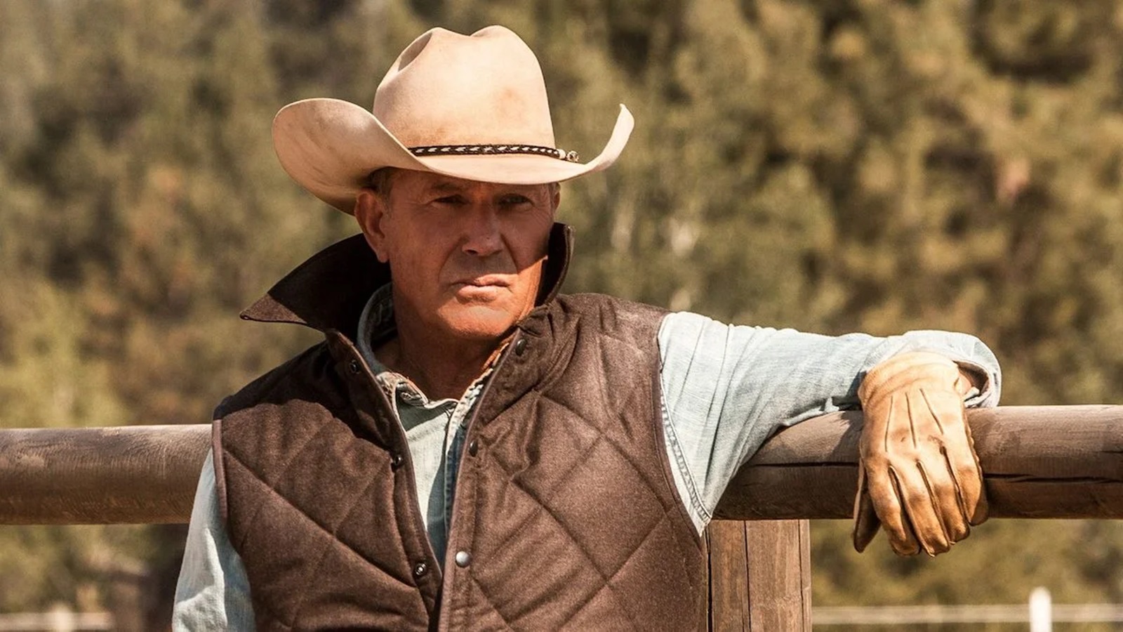 Kevin Costner nella serie Yellowstone