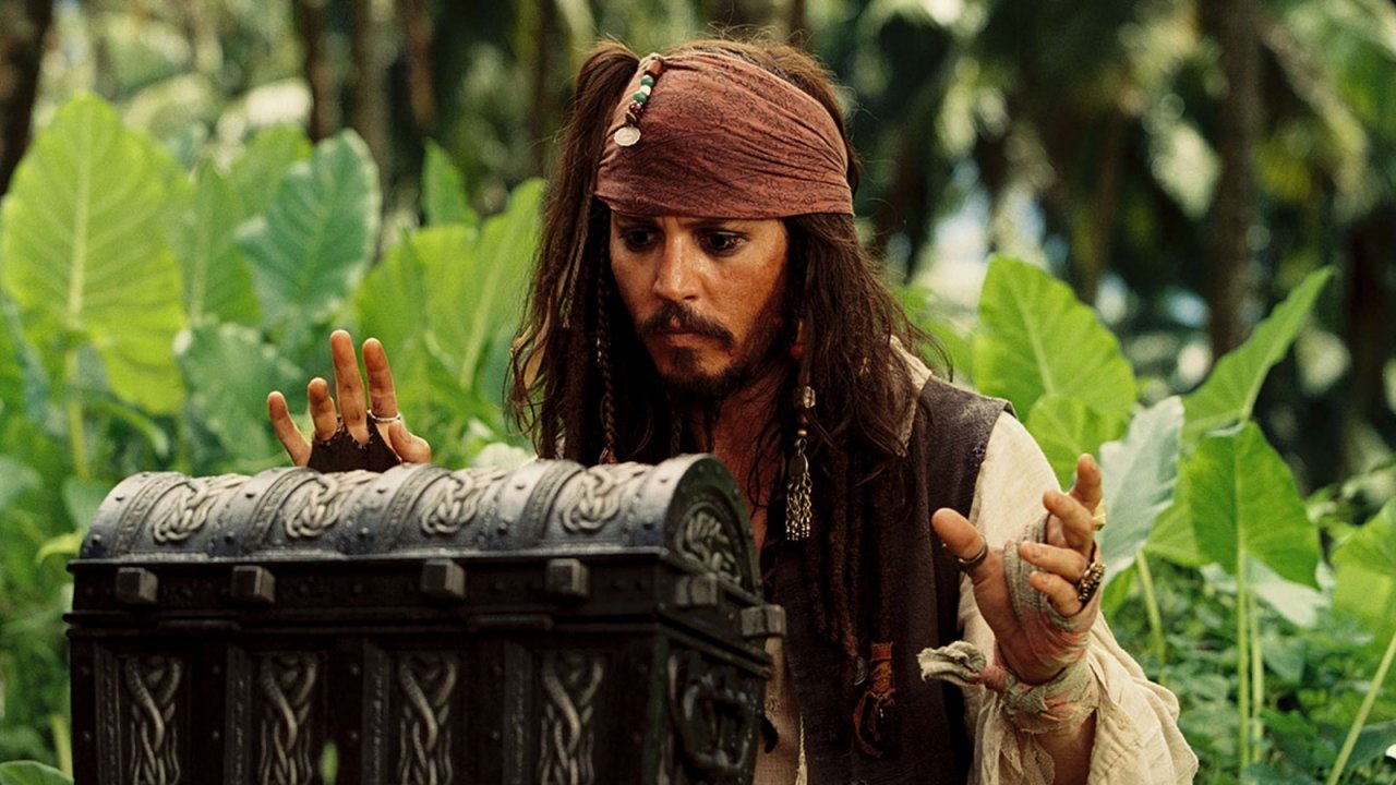 Johnny Depp in Pirati dei Caraibi