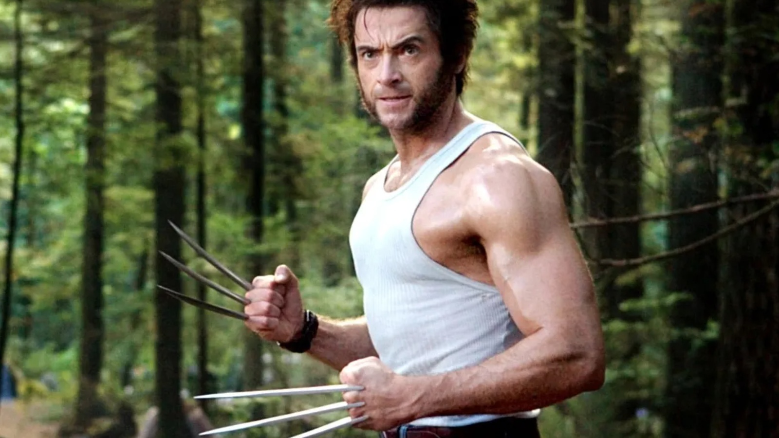 Hugh Jackman nei panni di Wolverine