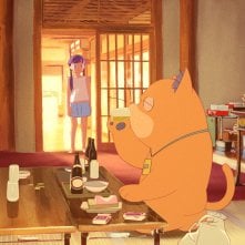 Ghost Cat Anzu: una sequenza del film anime