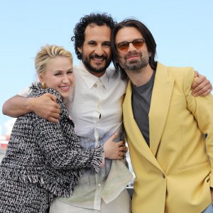 The Apprentice: il regista Ali Abbasi a Cannes 2024 con gli interpreti Sebastian Stan e Maria Bakalova