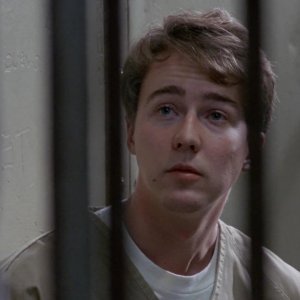 Schegge di paura: Edward Norton in una scena del film