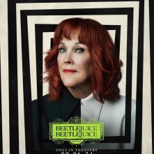 Beetlejuice Beetlejuice: il poster di Catherine O'Hara nel ruolo di Delia