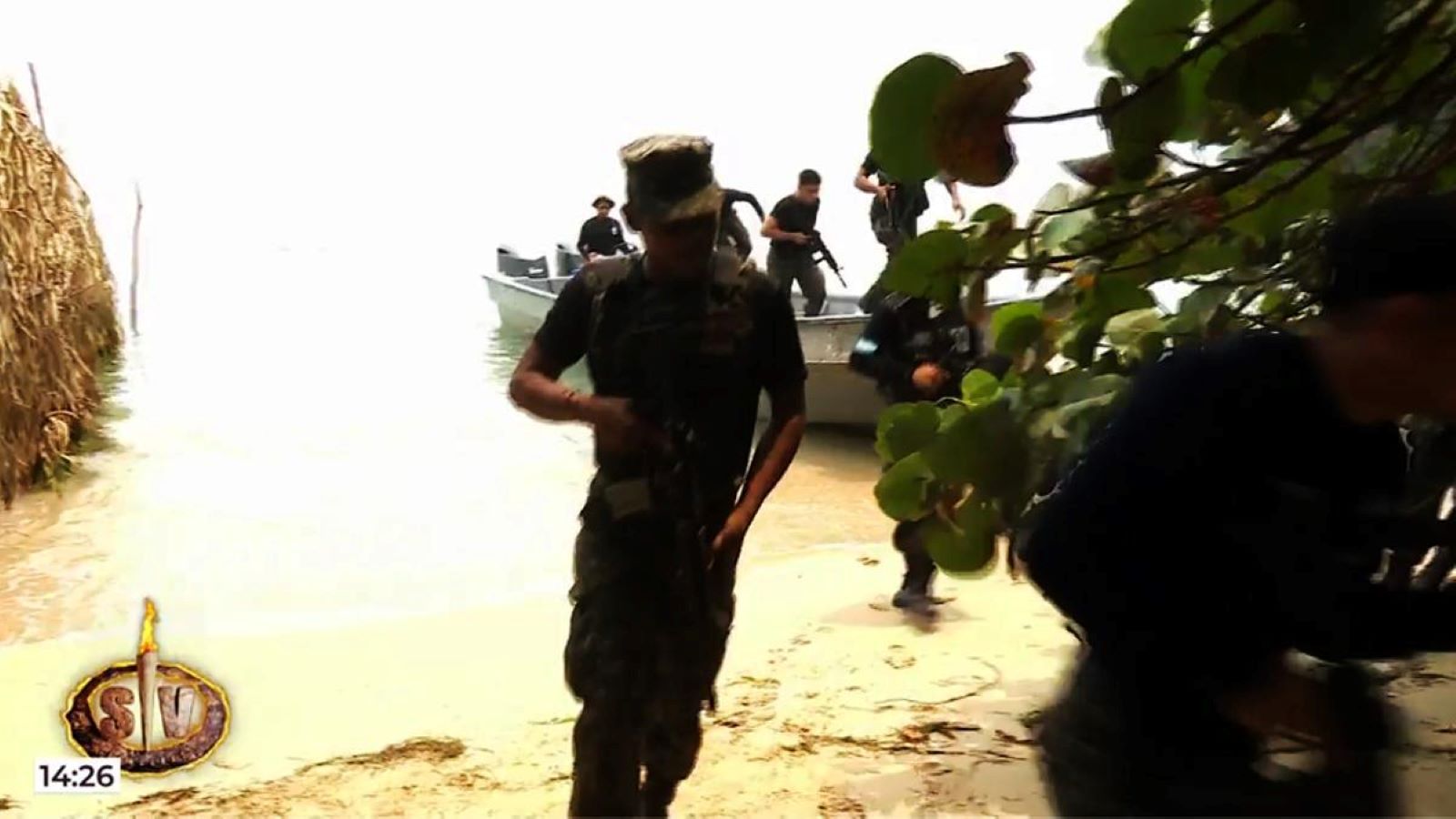 L'esercito dell'Honduras sbarca sull'Isola dei Famosi spagnola