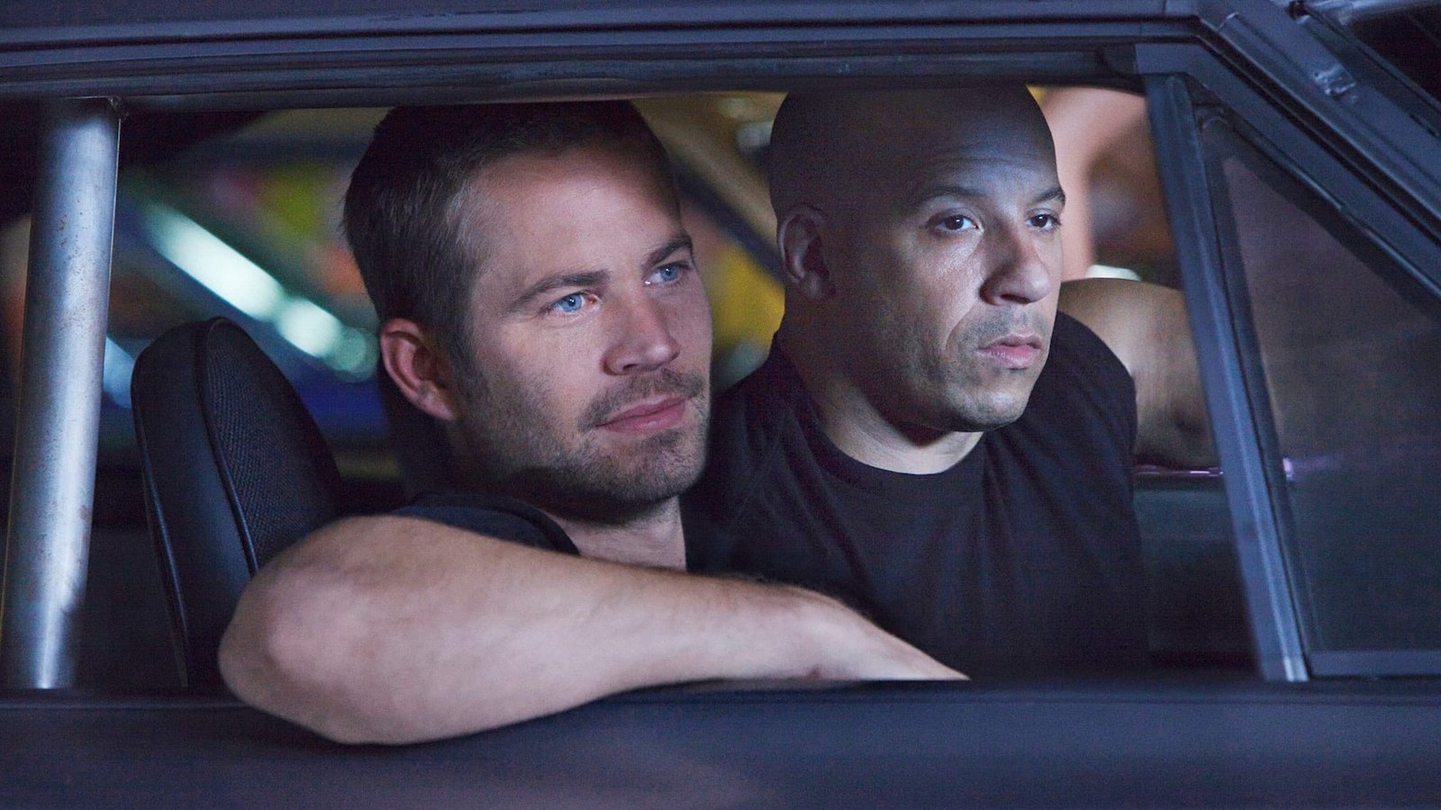 Vin Diesel e Paul Walker nella saga di Fast & Furious