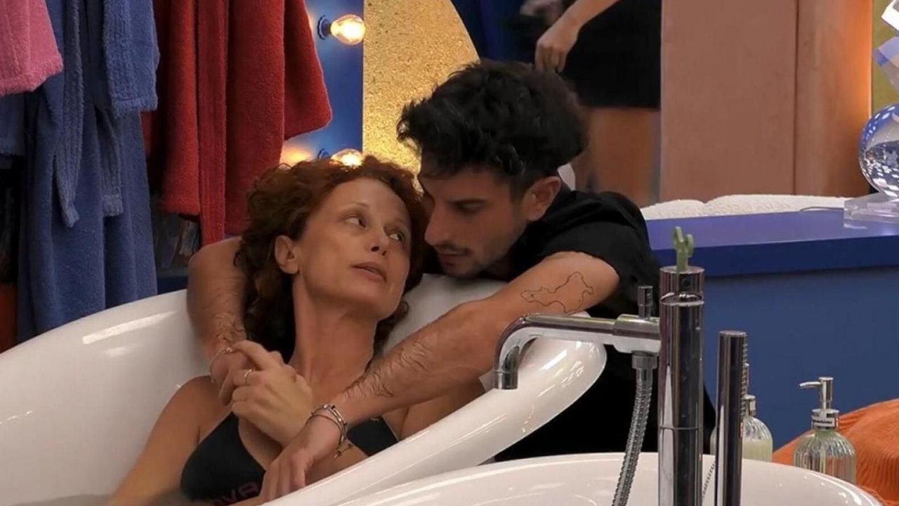 Giuseppe Garibaldi e Beatrice Luzzi : il loro primo bacio