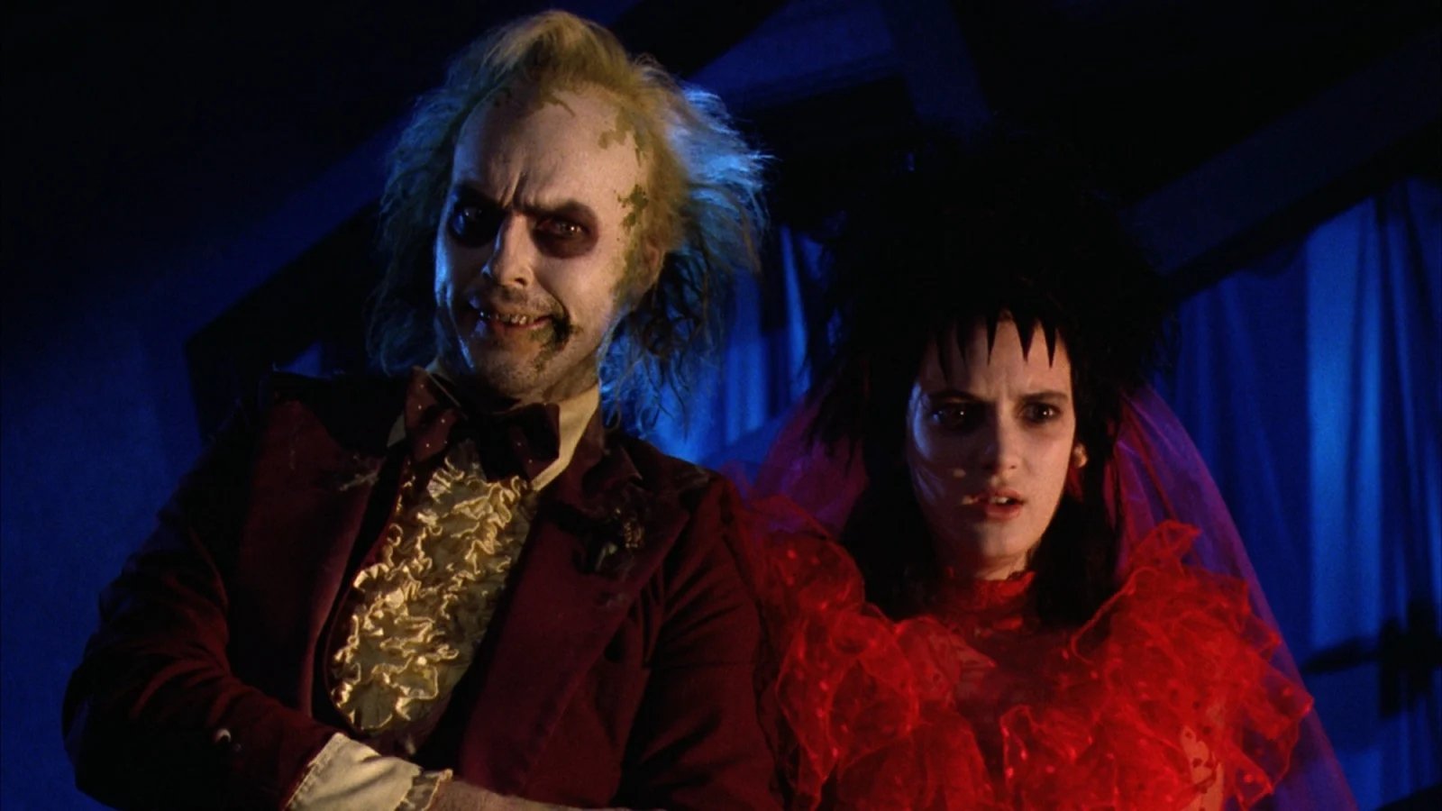 Beetlejuice, Michael Keaton e Winona Ryder