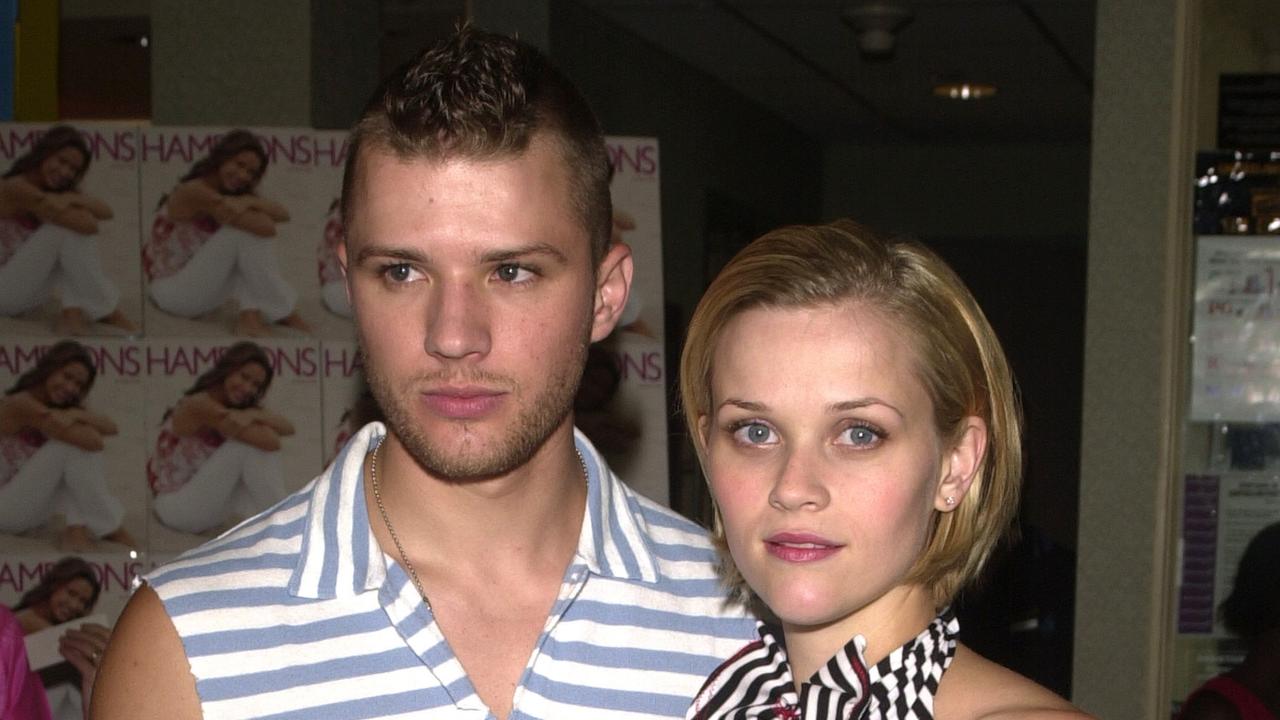 Ryan Phillippe e Reese Witherspoon all'epoca del loro matrimonio
